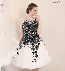 black white wedding reception dresses