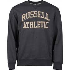 Russell Athletic Crew Neck Tackle Twill Sweatshirt