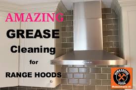 how to clean a greasy kitchen hood