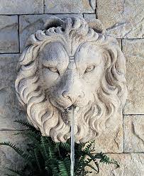 Regal Lion Head Fountain William