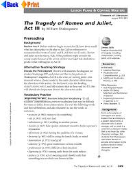 The Tragedy Of Romeo And Juliet Manualzz Com