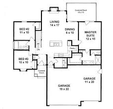 1200 Sq Ft House Plan With 3 Car Garage
