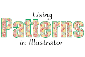 how to use pattern fills in ilrator