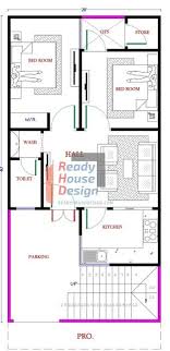 House With Floor Plan 20 40