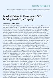 Skills Lesson: Tragedy, Drama, and Shakespeare