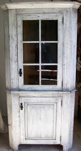 Corner Cabinet Finished In White With