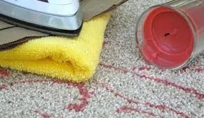 how to get wax out of carpet a