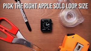 Lay the strip of paper on a flat surface. Apple Watch Solo Loop Measuring Guide How To Choose The Right Size Youtube