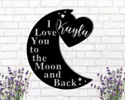 Personalized I Love You To The Moon And