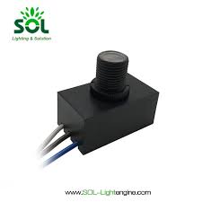 china compact photocontrol light sensor