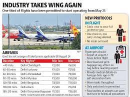 india unlocks air travel on 383 routes