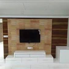 Modern Wood Office Tv Wall Unit Led Tv