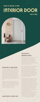 how to install a new interior door like