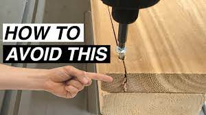 HOW TO SCREW INTO WOOD (without splitting) DEWALT DRIVER - YouTube