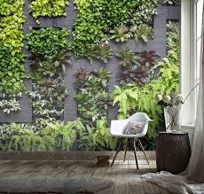 3d Landscape Wall Wallpaper Greenery