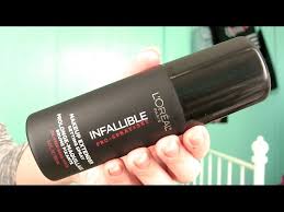 l oreal infallible setting spray review