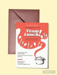 Sample freeemployee appreciation lunch sample invites. 15 Team Lunch Invitations Jpg Vector Eps Ai Illustrator Free Premium Templates