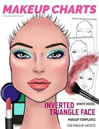 face charts for makeup artists