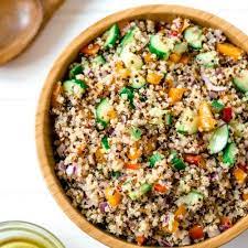 easy zesty quinoa salad recipe the