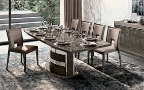 Elite Platinum Italian Dining Table Set