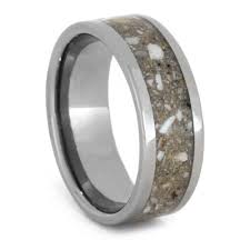 The most common ashes ring gold material is metal. Titanium Memorial Ring With Ashes Jewelry By Johan