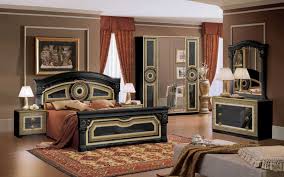 We have a variety of rent to own bedroom furniture for all your needs. Aida Italian Bedroom Furniture Sets Black Gold