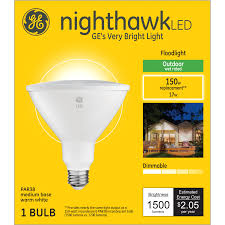 Ge Nighthawk 150 W Equivalent Dimmable Warm White Par38 Led Light Fixture Light Bulb Light Bulbs Meijer Grocery Pharmacy Home More