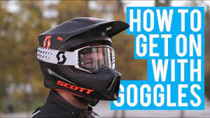 how to tips for wearing goggles you