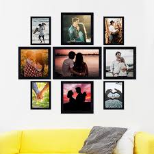 Loving Couple Wall Frame Set Of Nine