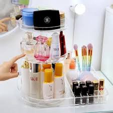 stand acrylic cosmetic organizer at rs