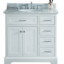 Great looking bath furniture with high quality finishing, made of eco friendly solid wood material. Legion Furniture Ws3036 W 36 Inch Solid Wood Vanity In White No Faucet