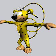 Marsupilami Character RIGGED 3D Model $15 - .max .obj .fbx .3ds  .unitypackage - Free3D