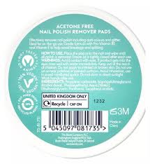 boots acetone nail polish remover