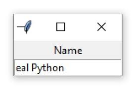 python gui programming with tkinter