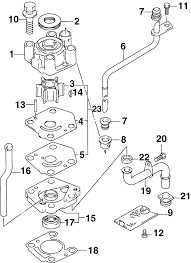 johnson water pump parts for 2005 15hp