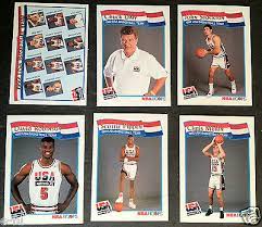 The world received its first look at the dream team when the united states hosted the 1992 tournament of the americas in portland, oregon. 1992 Mcdonald S Hoops Usa Basketball Dream Team 62 Card Set Michael Jordan Magic Ebay