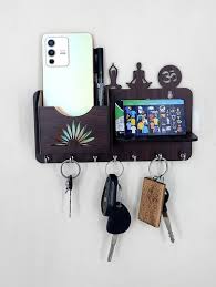 Wooden Key Holder From Wall Decor