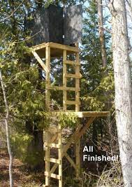 Due to being elevated, it will keep you safe, too, from being hunted. Build A Cat Tree With These Free Plans Hunting Blinds Deer Hunting Blinds Deer Stand Plans