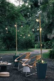 How To Hang Outdoor String Lights Hunker