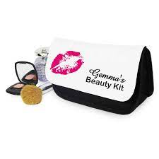 personalised lips make up bag yuhu gifts