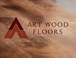 art wood floors logo design flooring