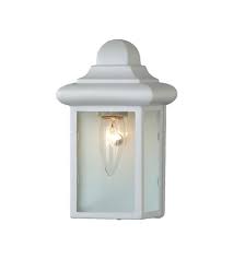 Trans Globe Lighting 44835 Wh Vista 1 Light 9 Inch White Outdoor Pocket Lantern