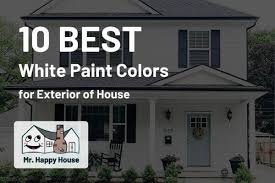 10 best white paint colors for exterior