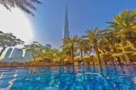 # 9, 1st floor, ibri house, near noor bank metro station, al quoz city : Swimming Pool With A View Of Burj Khalifa At The Palace Downtown Dubai Travel Blog