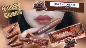 beauty glazed chocolate silky lip