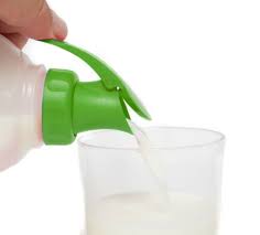 Green Topster Milk Top Pourer Fits On