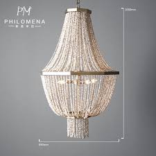 French Romantic Style Large Pearl Beads Chandelier Pendant Lighting View Chandelier Philomena Product Details From Zhongshan Jujia Lighting Co Ltd On Alibaba Com