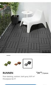 Ikea Runnen Outdoor Patio Flooring 2