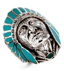 native american mens rings