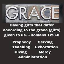 of christ with spiritual graces gifts